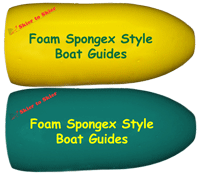 Foam Boat Guides 10-Pak Yellow | 2024
